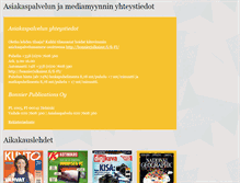 Tablet Screenshot of bonniermagazines.fi